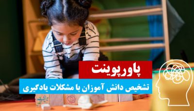 دانلود پاورپوینت فارسی آماده با موضوع مشکلات یادگیری دانش آموزان ویژه معلمان مدارس و والدین از کتاب حلم سرشت و مهندس دل پیشه