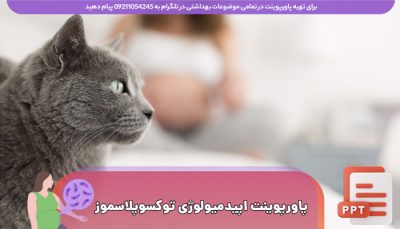 دانلود پاورپوینت اپیدمیولوژی توکسوپلاسموز - راه های انتقال و پیشگیری